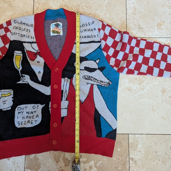 Wah-Wah Filthy ratbag Cardigan Sweater - Picture 8 of 12